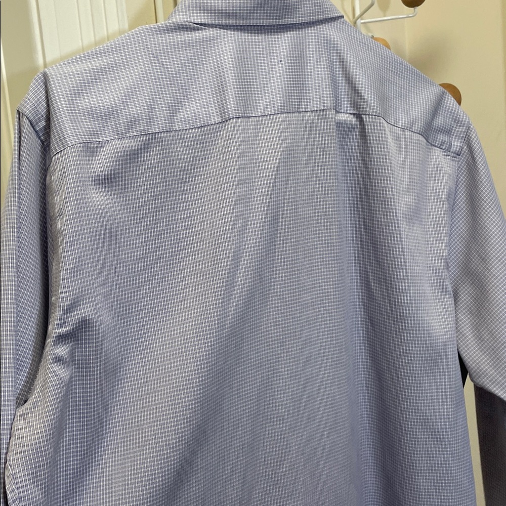 Canali - Button Down Impeccabile Dress Shirt - Blue / White - L - Picture 7 of 12